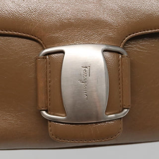 Salvatore Ferragamo Vala Shoulder Bag Leather