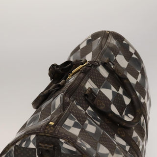 Louis Vuitton Keepall Bandouliere Bag Monogram Chess Coated Canvas and PVC
