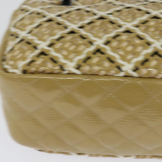 Chanel Camera Case Bag Woven Stitch Patent