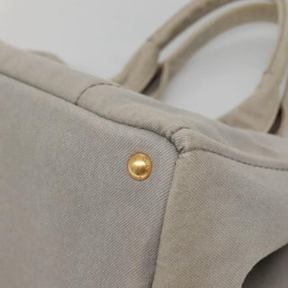 Prada Canapa Convertible Tote Canvas