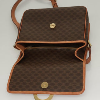 Celine Macadam Shoulder Bag PVC Leather