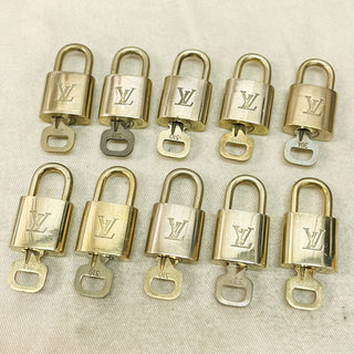 Louis Vuitton Cadenas Bag Charm Gold-plated