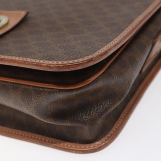 Celine Macadam Shoulder Bag PVC Leather