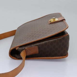 Celine Macadam Shoulder Bag PVC Leather