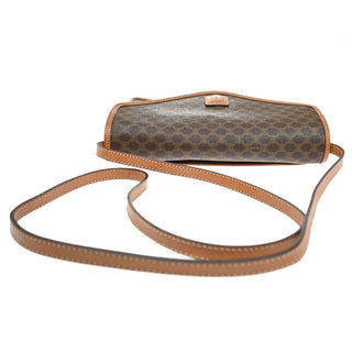 Celine Vintage Macadam Shoulder Bag Canvas