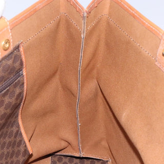 Celine Vintage Macadam Handbag Leather