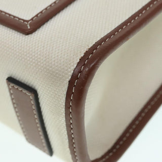 Burberry Freya Shopping Tote Canvas with Leather