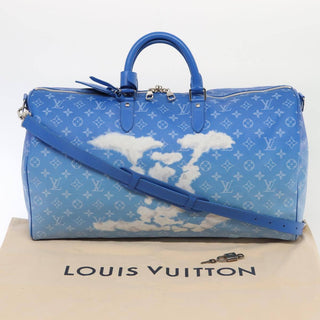 Louis Vuitton Keepall Bandouliere Bag Limited Edition Monogram Clouds