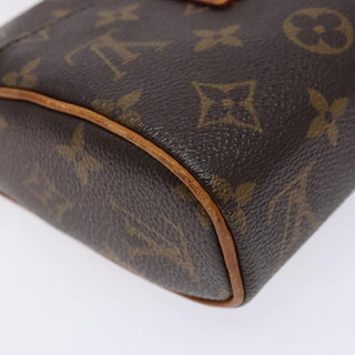 Louis Vuitton Sonatine Handbag Monogram Canvas