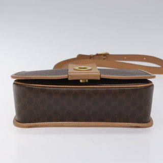 Celine Macadam Shoulder Bag PVC Leather