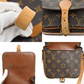 Louis Vuitton Cartouchiere Handbag Monogram Canvas