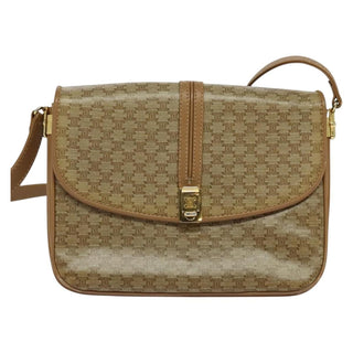 Celine Macadam Shoulder Bag PVC Leather