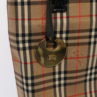 Burberry Nova Check Tote canvas check pattern