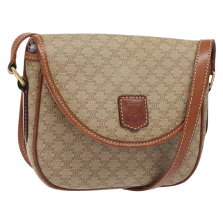 Celine Macadam Shoulder Bag PVC Leather