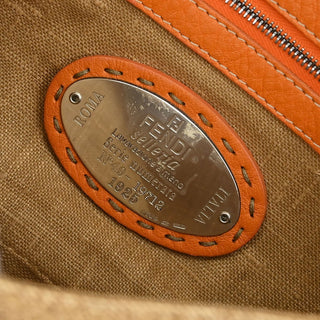 Fendi Selleria Shoulder Bag Leather