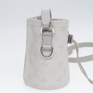 Louis Vuitton Chalk Nano Bag Limited Edition Logo Story Monogram Canvas