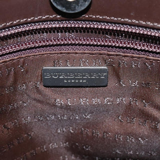 Burberry Nova Check Tote canvas check pattern