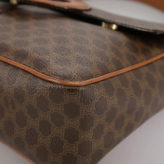 Celine Macadam Shoulder Bag PVC Leather