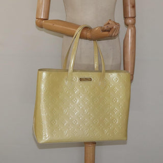 Louis Vuitton Wilshire Handbag Monogram Vernis