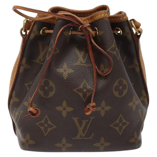 Louis Vuitton Nano Noe Shoulder Bag Monogram Canvas