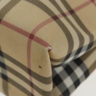 Burberry Top Handle Tote Nova Check Canvas