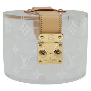 Louis Vuitton Box Scott Trunk Monogram Plexiglass