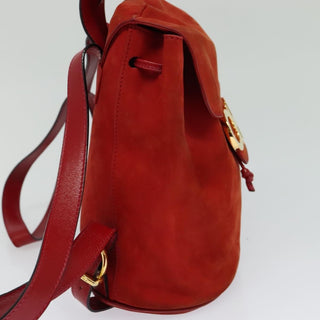 Salvatore Ferragamo Gancini Backpack Suede