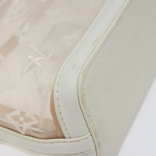 Louis Vuitton Transparence Lockit Handbag Mesh and Leather