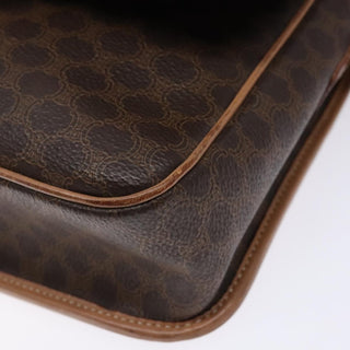 Celine Vintage Macadam Shoulder Bag Canvas