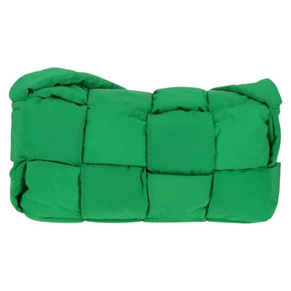 Bottega Veneta Padded Tech Cassette Crossbody Bag Intrecciato Nylon