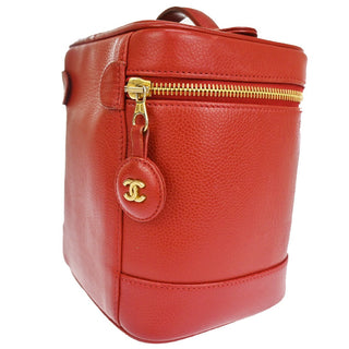 Chanel Vintage Timeless Cosmetic Case Caviar