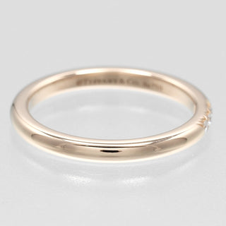 Tiffany & Co. Forever Wedding Band Ring 18K Pink Gold