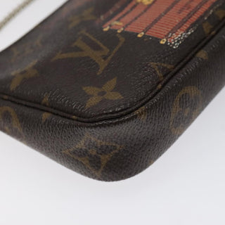 Louis Vuitton Pochette Accessoires Limited Edition Monogram Trunk