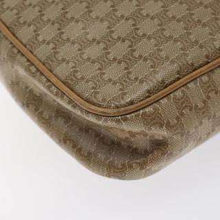 Celine Vintage Macadam Shoulder Bag Macadam Canva  Vinyl