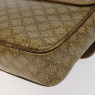 Celine Vintage Macadam Shoulder Bag Canvas