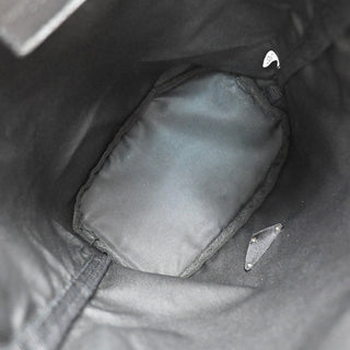 Prada Drawstring Wristlet Bucket Bag Tessuto