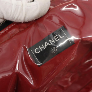 Chanel Travel Line Boston Bag Printed Nylon