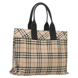 Burberry Nova Check Tote Nylon