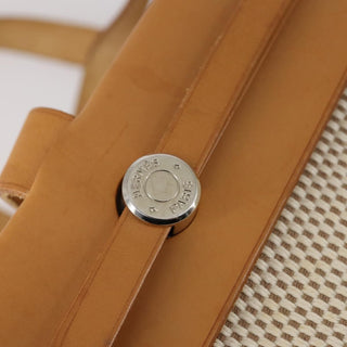Hermes Herbag Cabas Toile and Leather