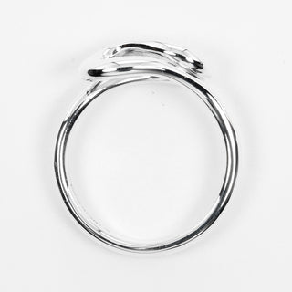 Tiffany & Co. Elsa Peretti Open wave ring Silver 925