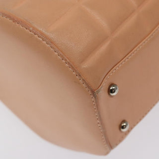 Chanel Chocolate Bar Barrel Bag Quilted Leather