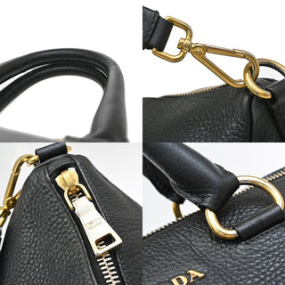 Prada Shoulder Strap Printed Saffiano Leather