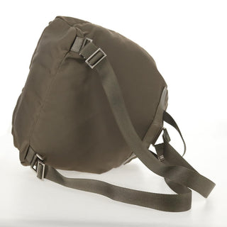 Prada Vela Double Front Pocket Backpack Tessuto with Saffiano Leather