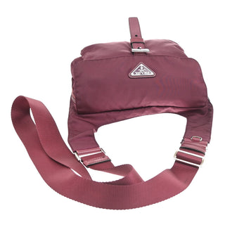Prada Buckle Messenger Bag Tessuto