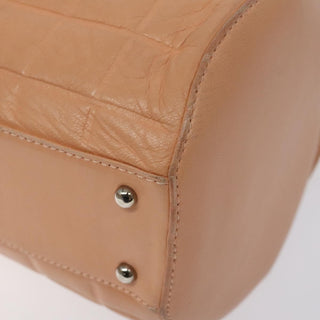 Chanel Chocolate Bar Barrel Bag Quilted Leather