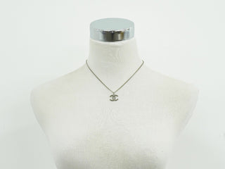 Chanel CC Pendant Necklace Metal
