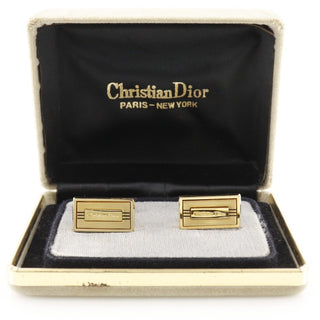 Christian Dior Logo cuffs Metal