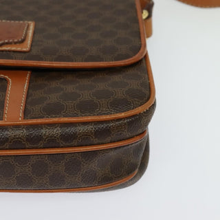 Celine Macadam Shoulder Bag PVC Leather