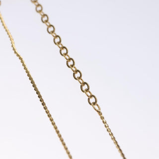 Christian Dior CD Pendant Necklace Metal