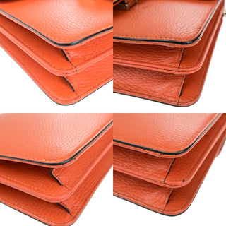 Gucci Interlocking Shoulder Bag Leather